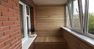 Отделка, остекление, утепление балконов в Лабинске от 205 руб. м/2.