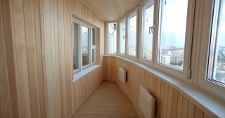 Отделка, остекление, утепление балконов в Лабинске от 205 руб. м/2.